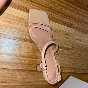 MARC FISHER SANDAL HEELS WORN ONCE